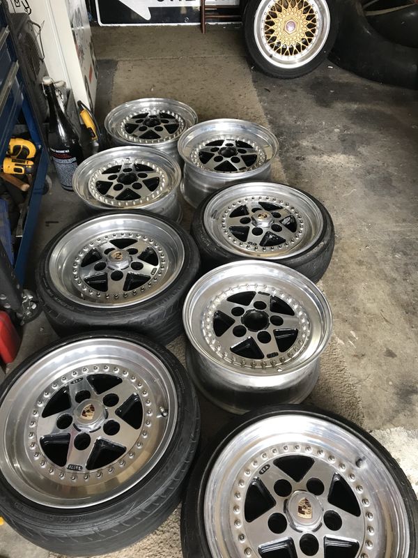 Porsche wheels gottis 5x130 for Sale in Lynnwood, WA - OfferUp