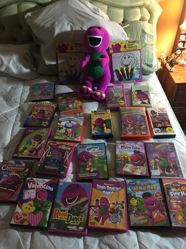 Barney VHS & DVD collection. for Sale in Henderson, NV - OfferUp