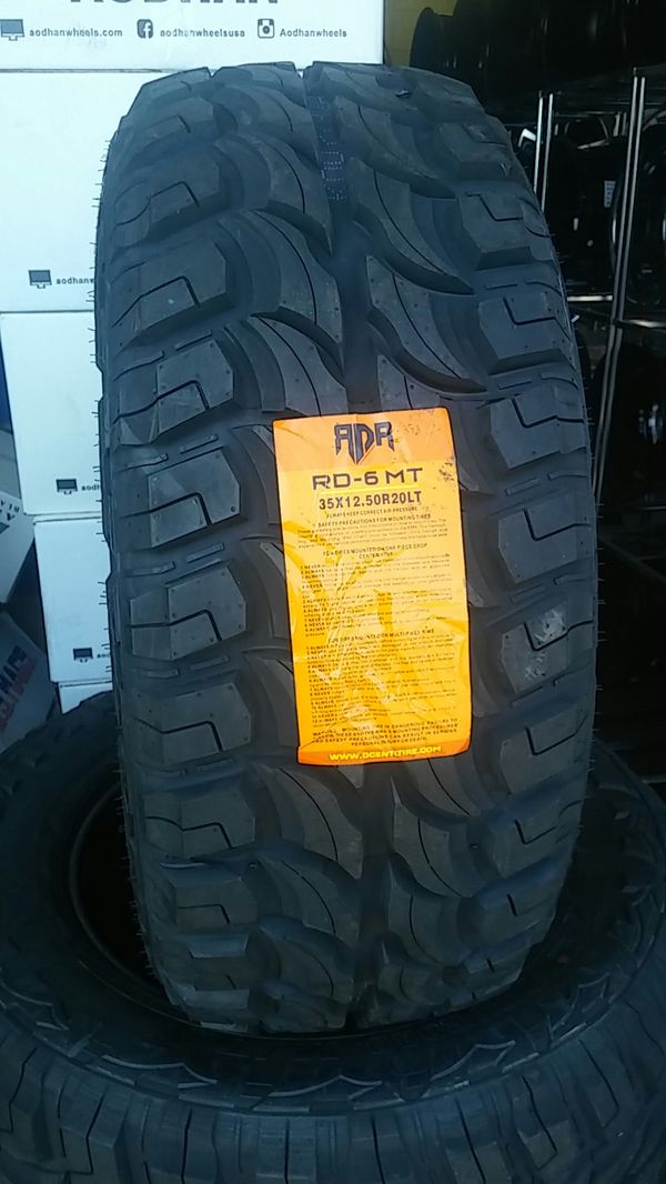 35x12.50r20 LT RDR MUD TIRES for Sale in Kent, WA OfferUp