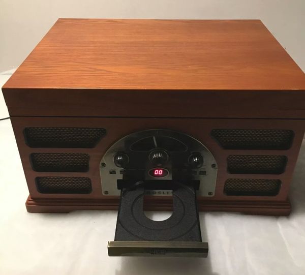 Crosley CR66PA Rochester 5in1 Stereo Turntable Entertainment Center