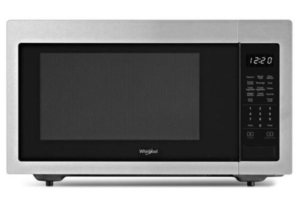 Whirlpool Wmc30515hz 1 6 Cu Ft Countertop Microwave In