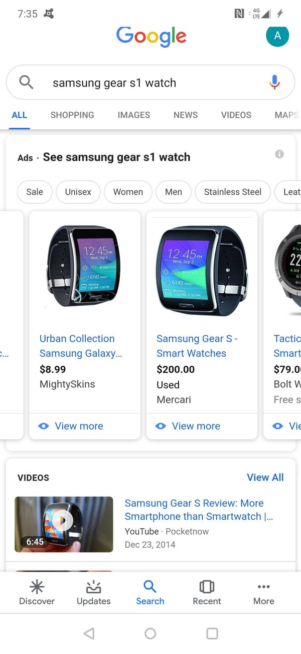 samsung galaxy s1 watch