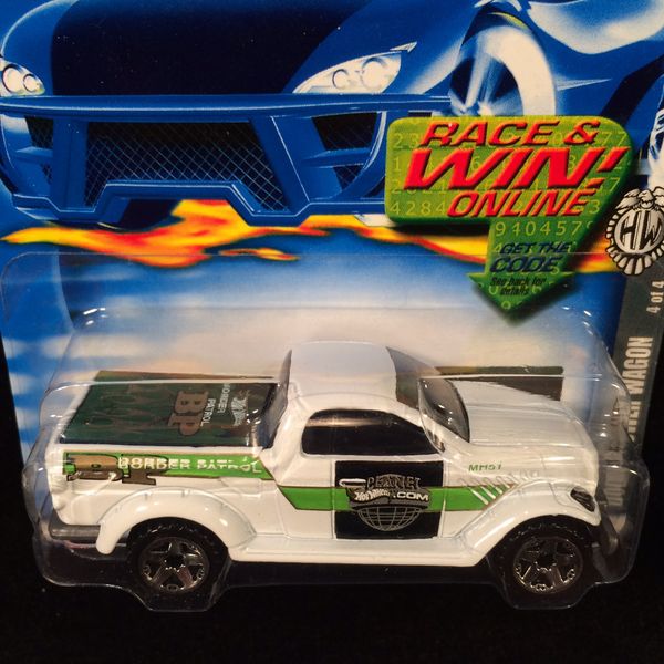 Hot Wheels Border Patrol Dodge Power Wagon • 2002 Hot Wheels Race And ...