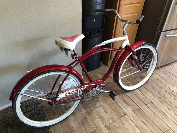 schwinn legacy beach cruiser blue