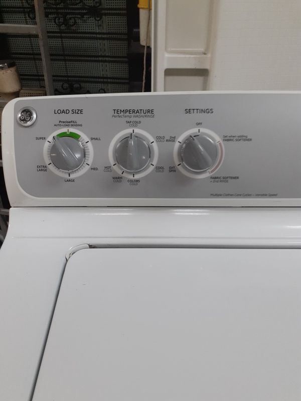 Ge Heavy Duty Super Capacity Washer And Electric Dryer Set Nice And 