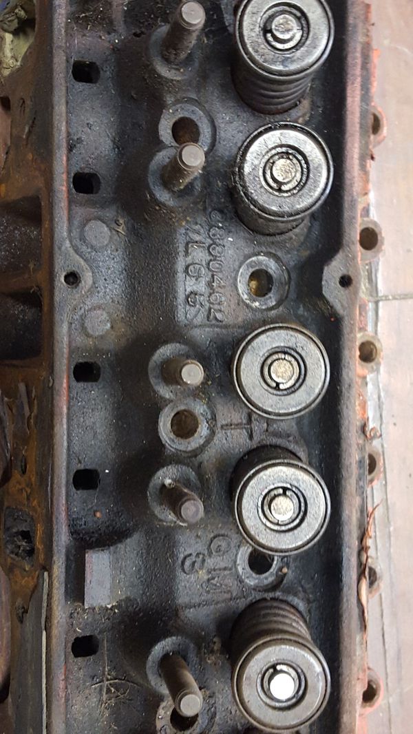 Vintage Chevy Sbc Fuelie Double Hump Camel Back Cylinder Heads For Sale