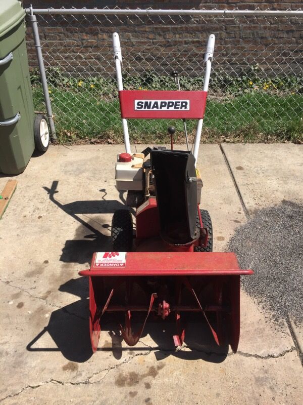 SNAPPER SNOW BLOWER MODEL4220 for Sale in Tinley Park, IL OfferUp