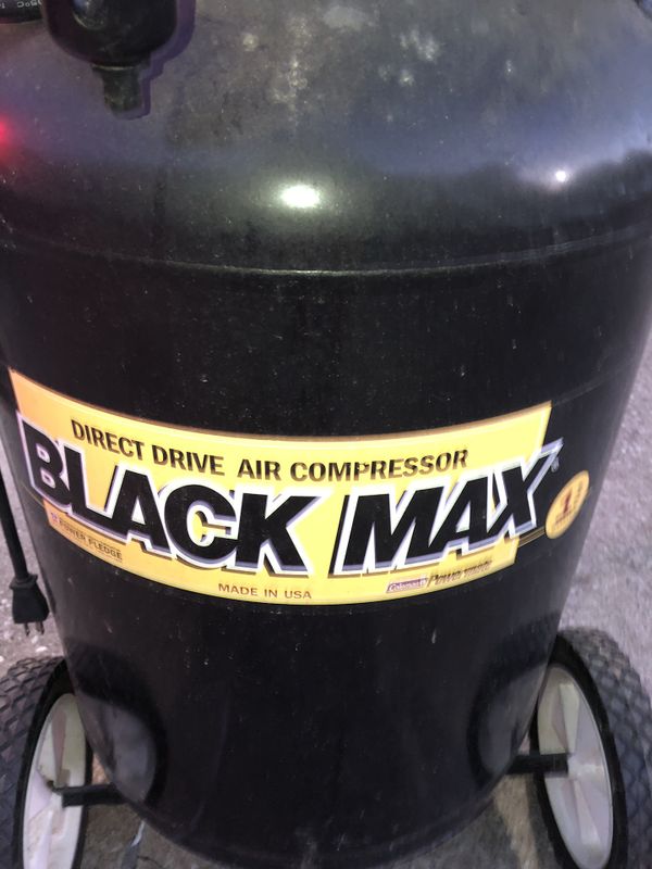 Coleman Powermate Black Max 27 Gallon 5 HP Direct Drive Air Compressor
