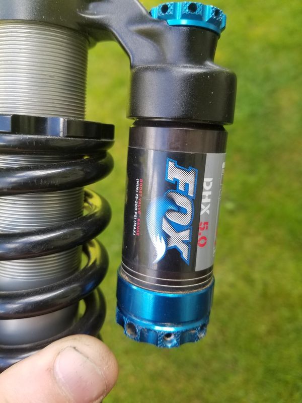 Fox DHX 5.0 Coil Spring rear shock w/ Pro Pedal 9.5in E2E 300x3.25