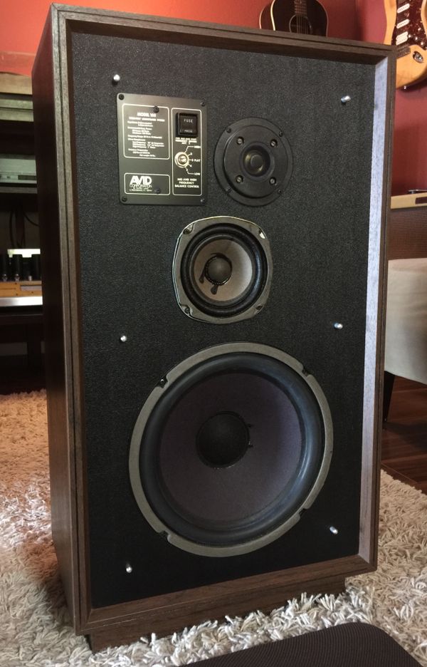 Vintage AVID Model 103 Stereo 3-Way Floor Speakers Awesome Condition ...