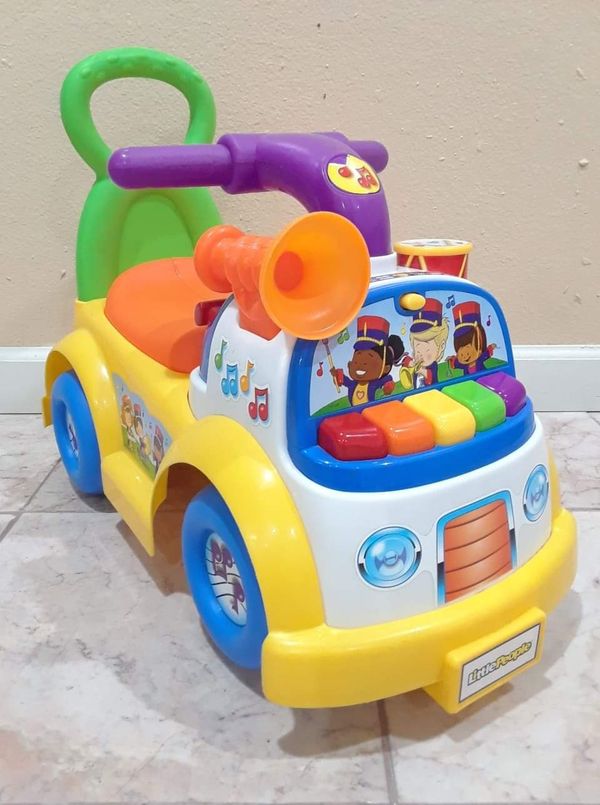 fisher price push and ride car