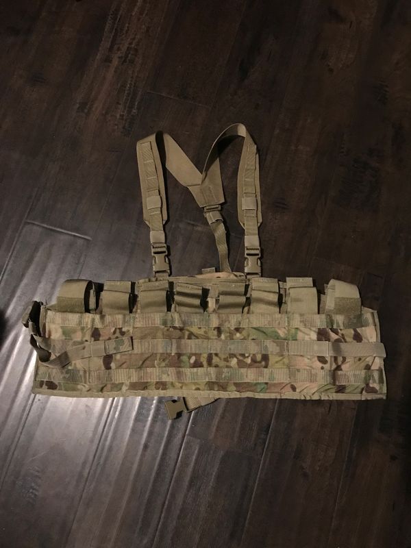 ARMY OCP TACTICAL ASSAULT PANEL TAP MULTICAM CHEST RIG LOAD CARRIER