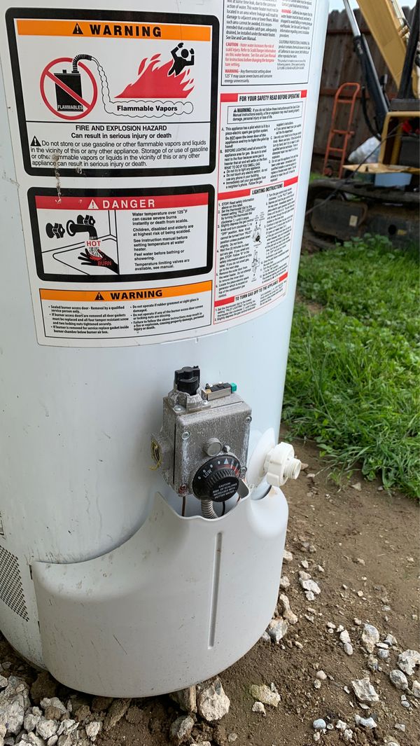 GE gas water heater for Sale in Modesto, CA OfferUp