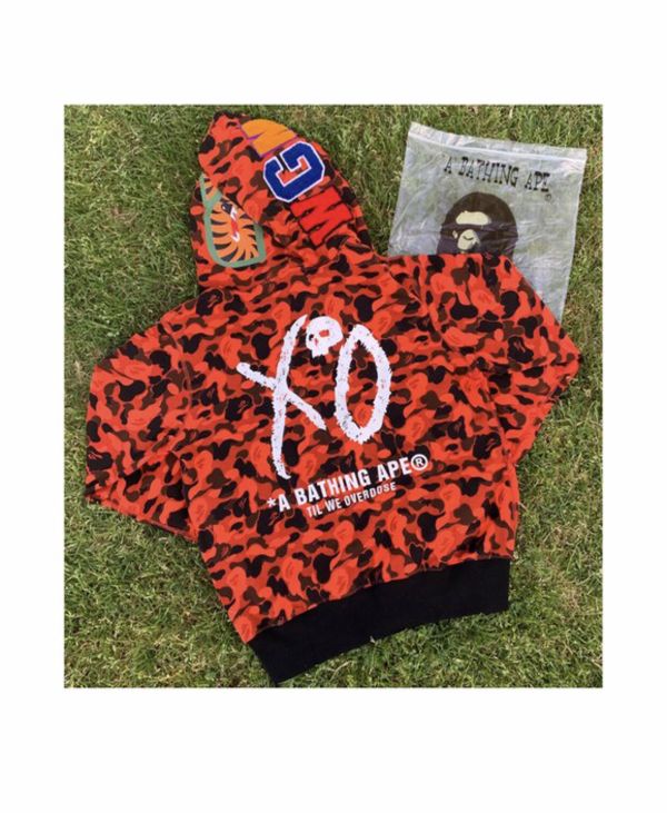 xo bape hoodie