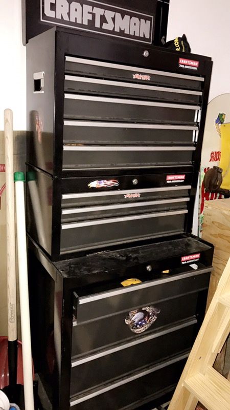 Craftsman 75th anniversary edition tool box for Sale in Incline Village ...