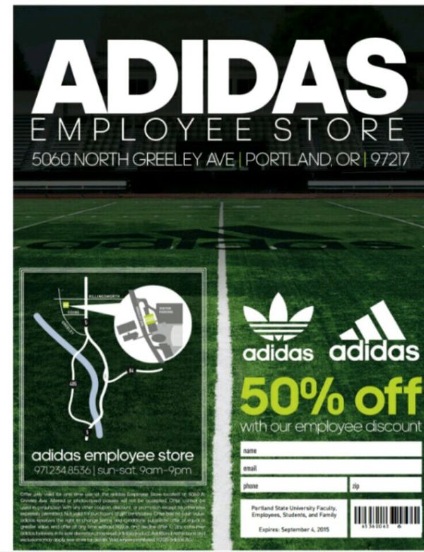 adidas employee store toronto