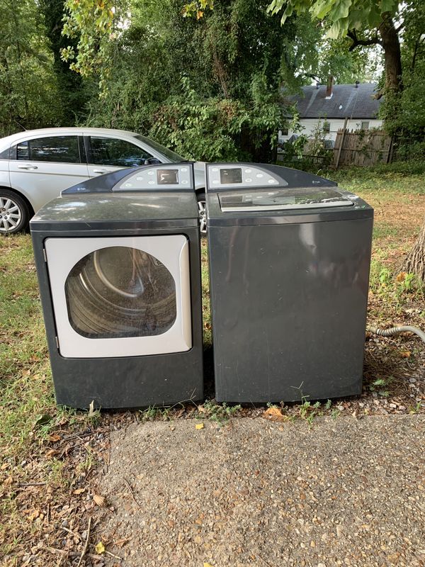 Ge profile harmony touch screen washer and dryer 400 obo for Sale in