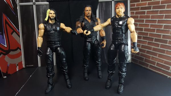 wwe action figures the shield 3 pack