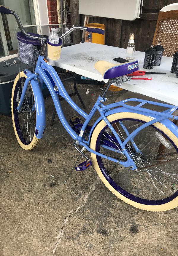 huffy beach cruiser blue