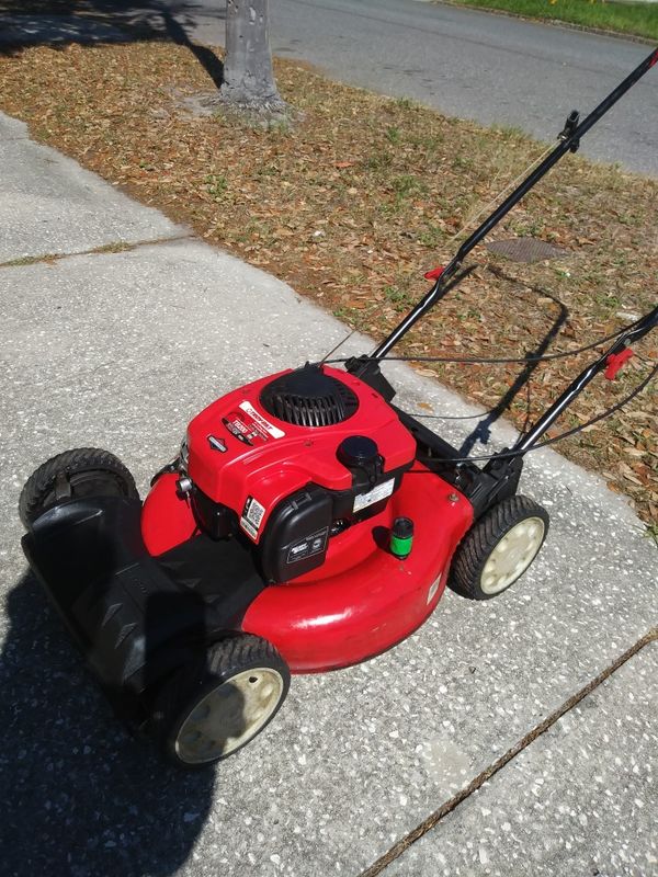 21 inch cut TroyBilt TB200 selfpropelled lawn mower for Sale in St