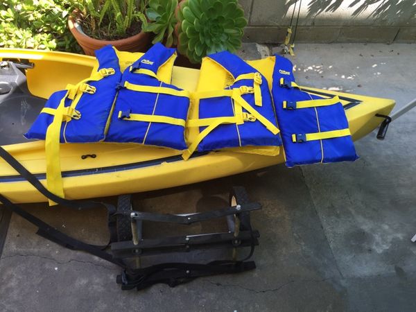 USED AQUATERRA "KEOWEE 2 TWO-SEAT KAYAK for Sale in San Clemente, CA