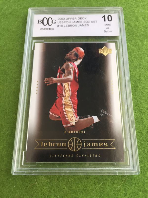 LeBron James Rookie Card Beckett Graded 10 Mint For Sale In Austin, TX ...