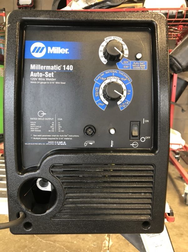 Miller Welder MILLERMATIC 140 Auto Set for Sale in Mesquite, TX OfferUp