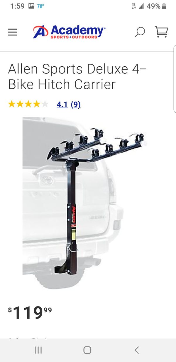 allen bike rack adapter