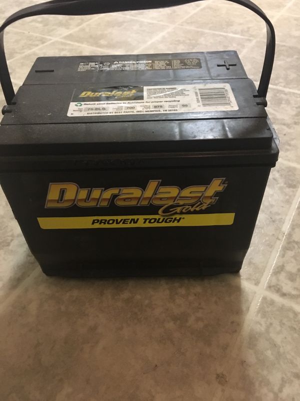 Battery, Duralast Gold, 75-DLG for Sale in Greensboro, NC - OfferUp