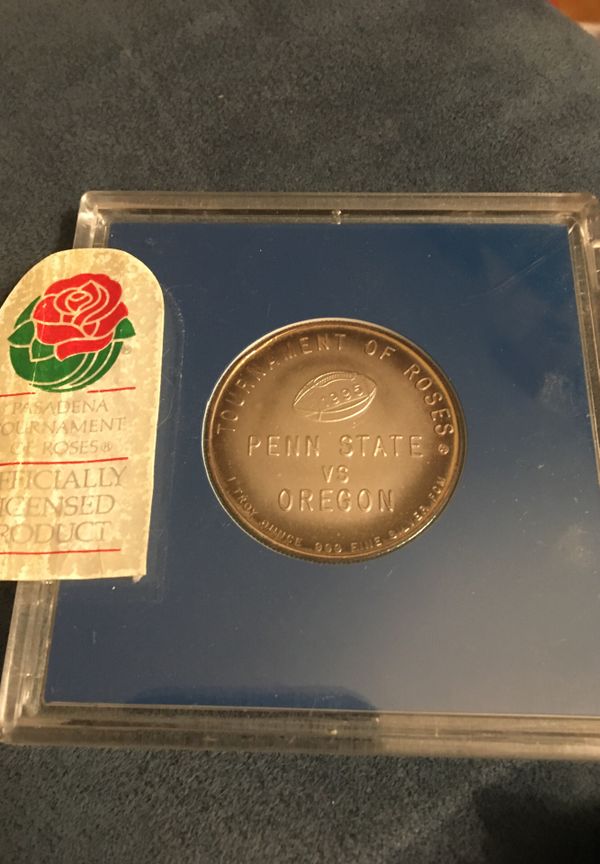 Penn State Rose Bowl 1995 Silver coin for Sale in Raleigh, NC OfferUp