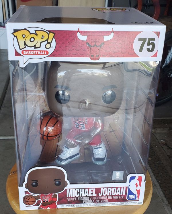 funko pop michael jordan white warm up