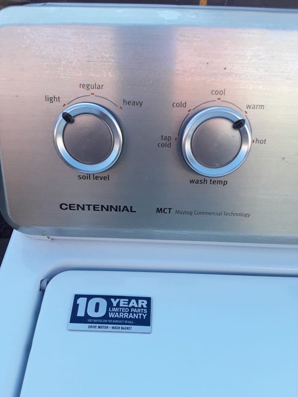 Maytag Centennial Hi Efficiency No Agitator Top Load Washer for Sale in
