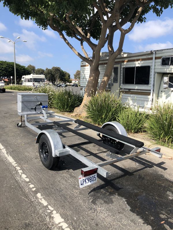 Galvanized Jet Ski Trailer for Sale in Santa Monica, CA OfferUp