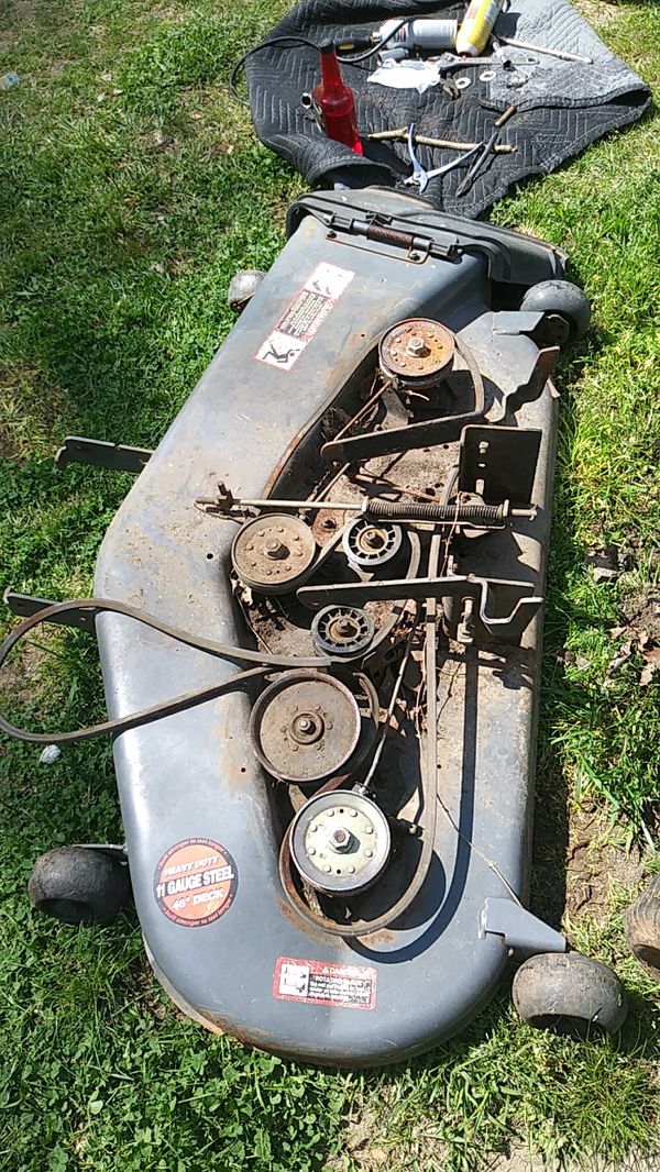 Scott's 46 inch mower deck for Sale in Clayton, NC - OfferUp