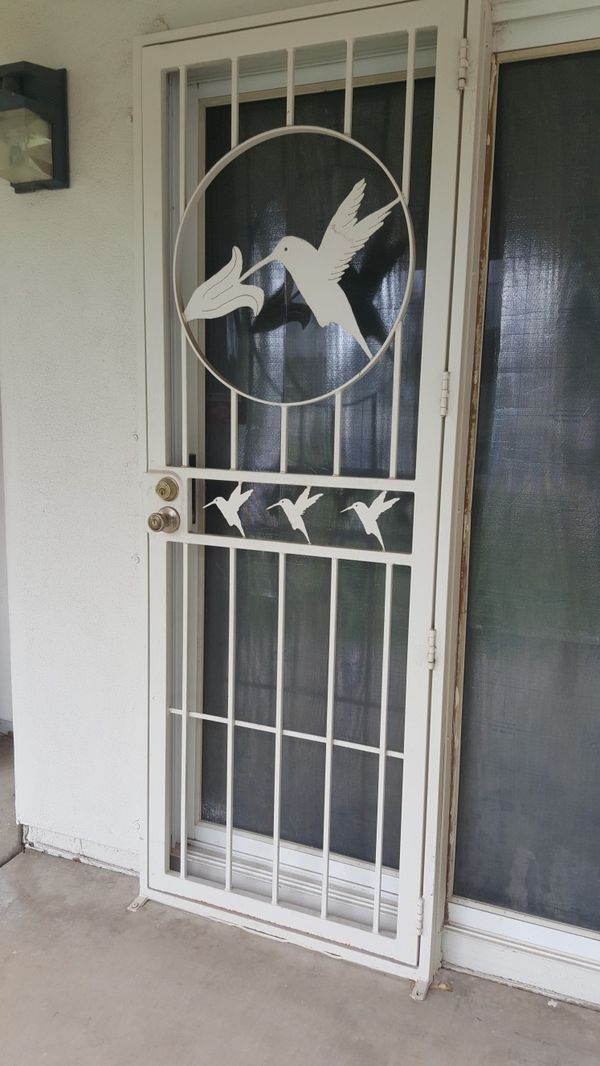 Custom hummingbird security screen door for Sale in Chandler, AZ OfferUp