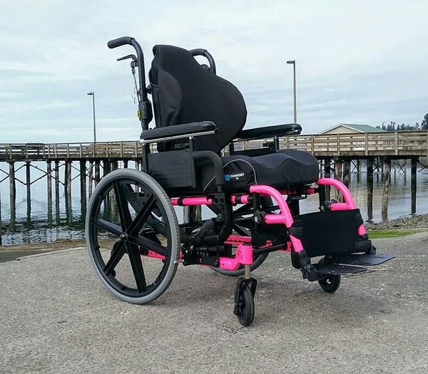 Iris Quickie Wheelchair, Tilt in Space, Loaded w/options for Sale in