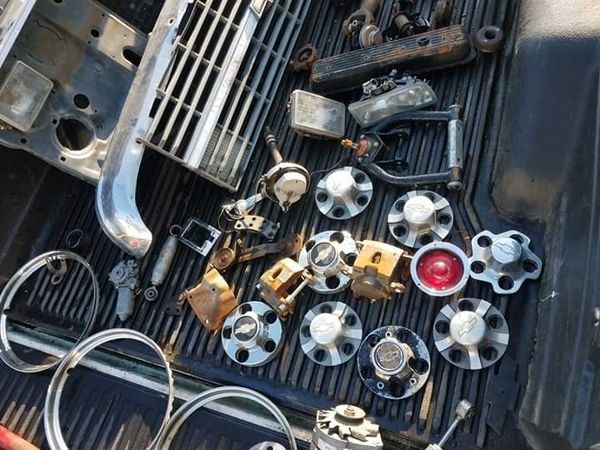 1980 chevy truck standard cab and bed and parts. for Sale in Fontana