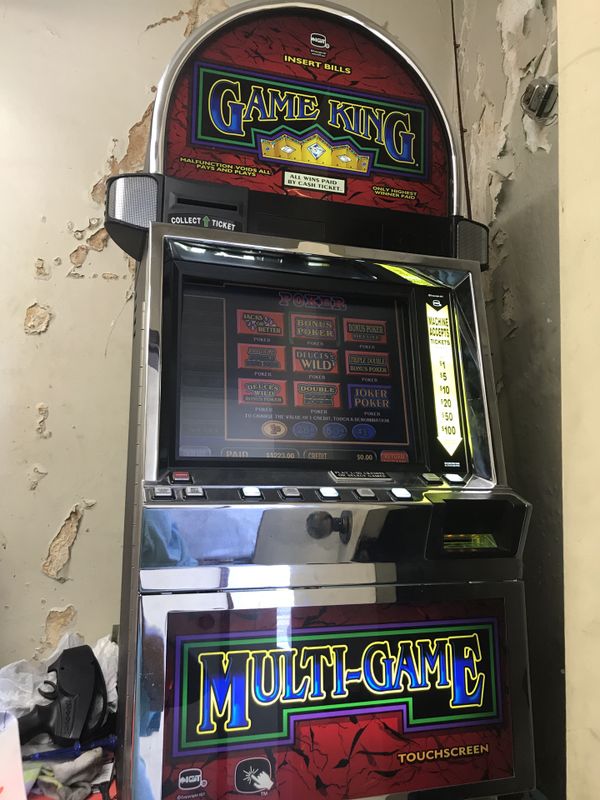 Game King Poker Machine