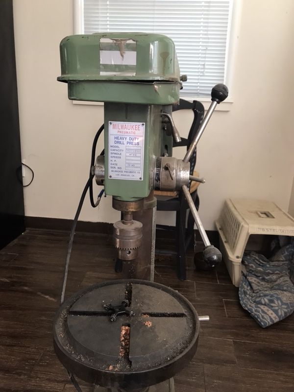 Drill press, Milwaukee Heavy Duty for Sale in Modesto, CA OfferUp