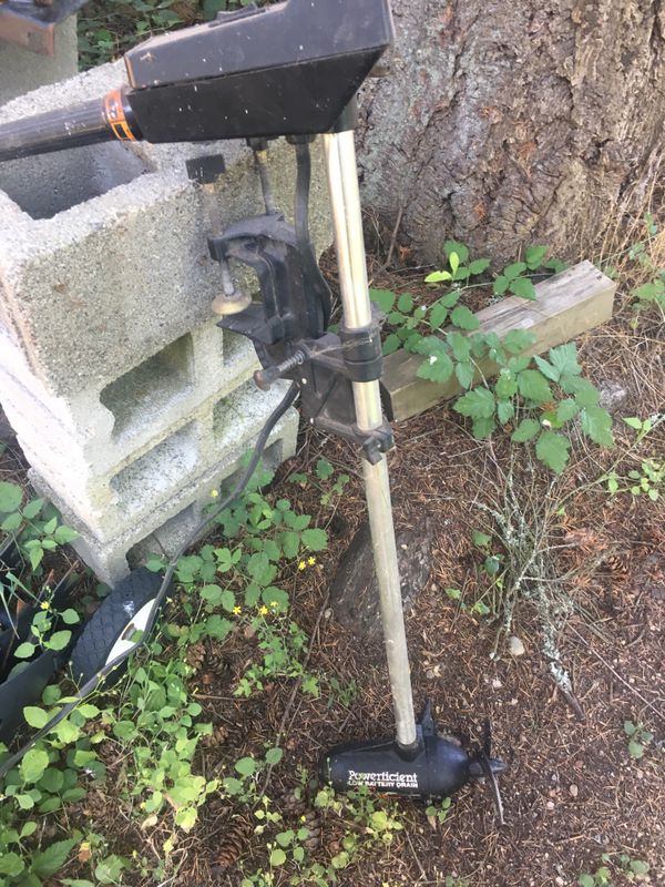 Sears gamefisher 17 lb thrust 12 volt electric trolling motor for Sale