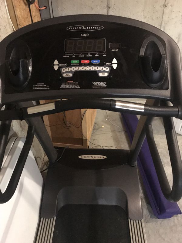 Vision fitness treadmill T9200 for Sale in East Douglas, MA OfferUp