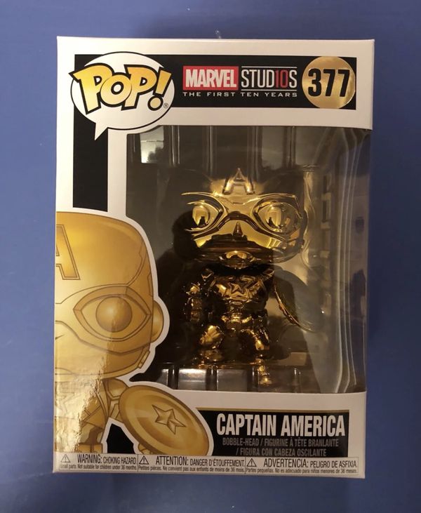 funko pop gold chrome