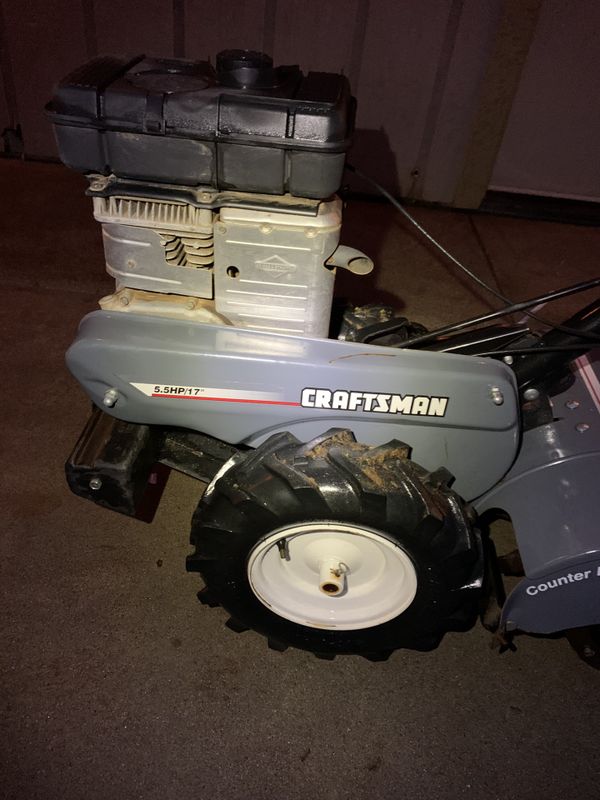 Craftsman 5.5hp Self Propelled Tiller for Sale in Ramona, CA OfferUp