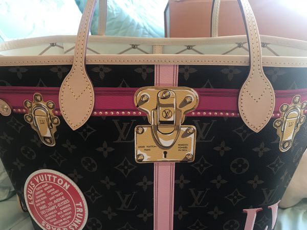 Louis Vuitton Neverfull MM Trunks Summer 2018 Limited Edition for Sale in Fresno, CA - OfferUp