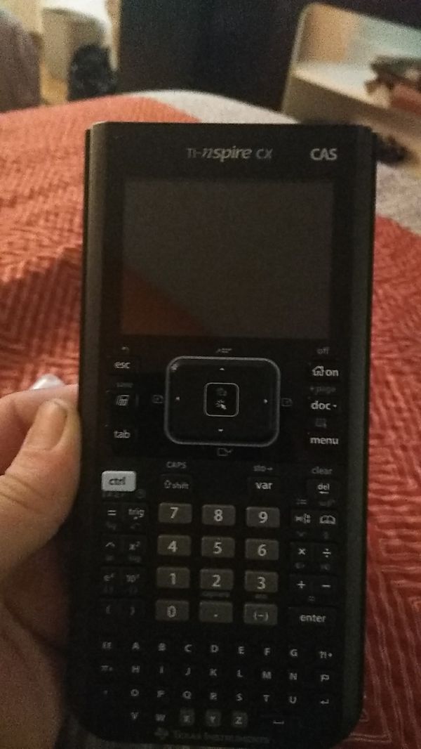 Tinspire cx cas, Texas Instruments graphics calculator