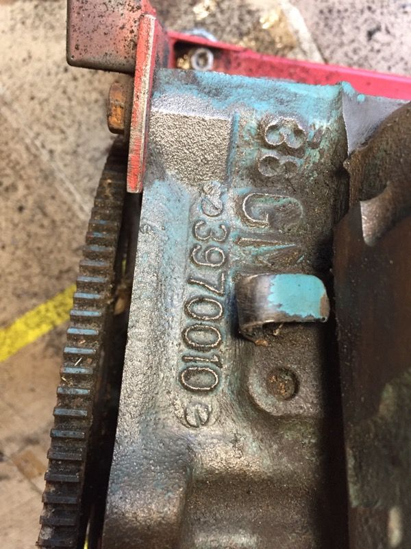 Chevy 350 4 bolt main small block long block 3970010 H47 38 GM for Sale