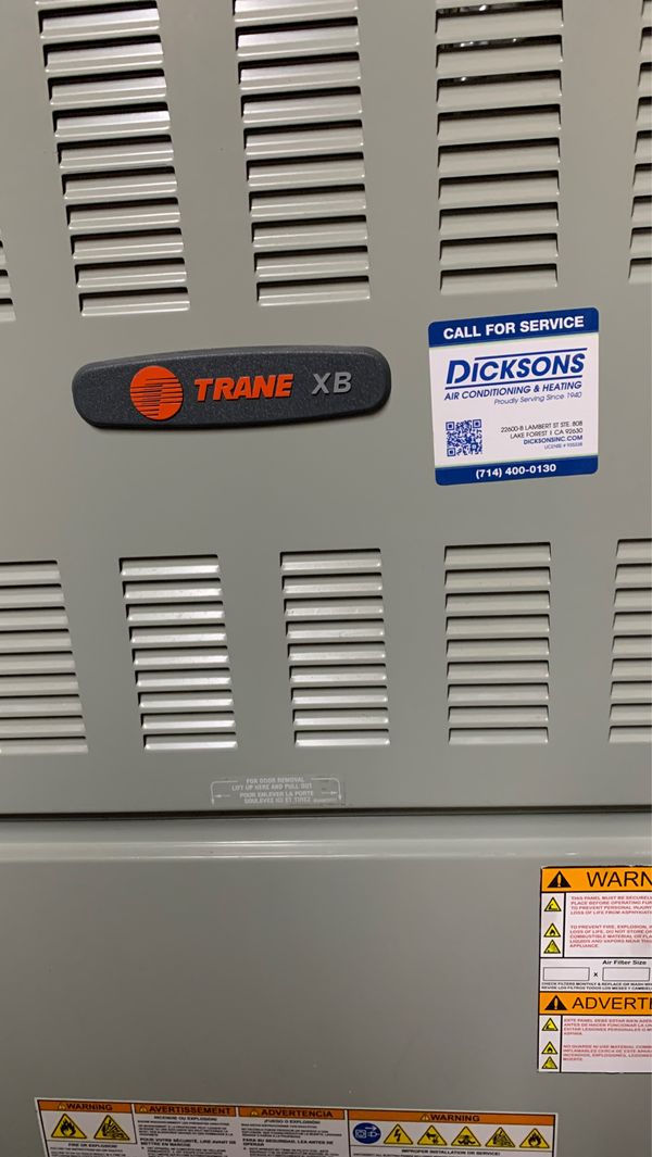 Trane XB used furnace works perfect for Sale in Tustin, CA OfferUp