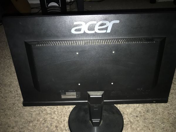 acer monitor al1716 problems