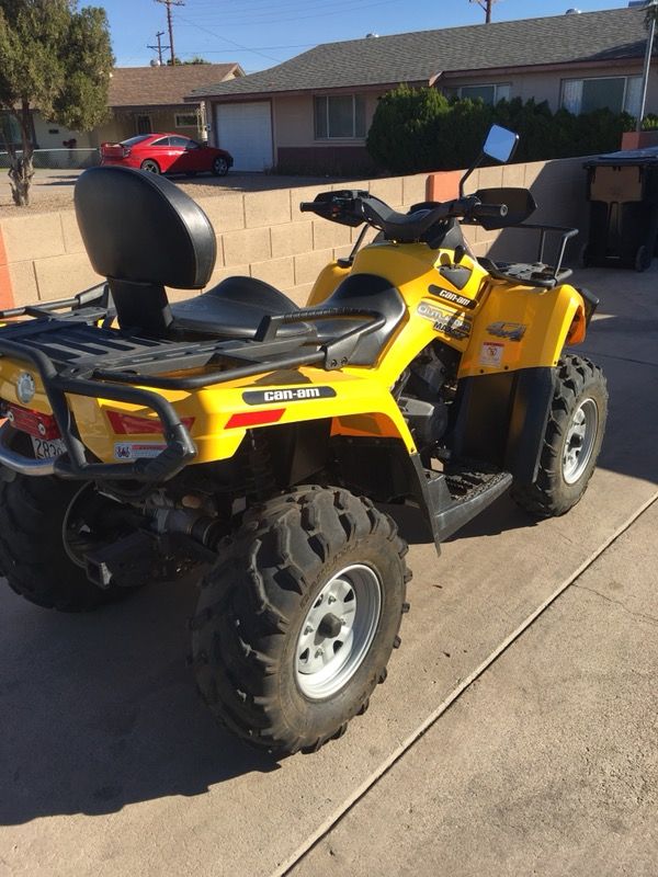 2006 BRP Can-am 2 seater quad 4x4 for Sale in Mesa, AZ - OfferUp