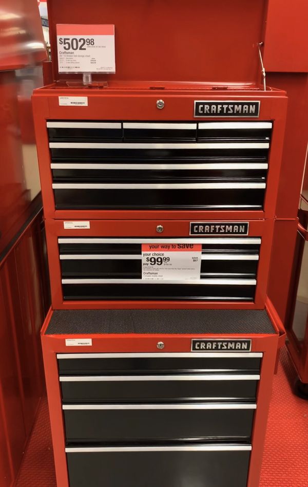Tool box HEAVY DUTY CRAFTSMAN 13 drawers New (never used) Ball
